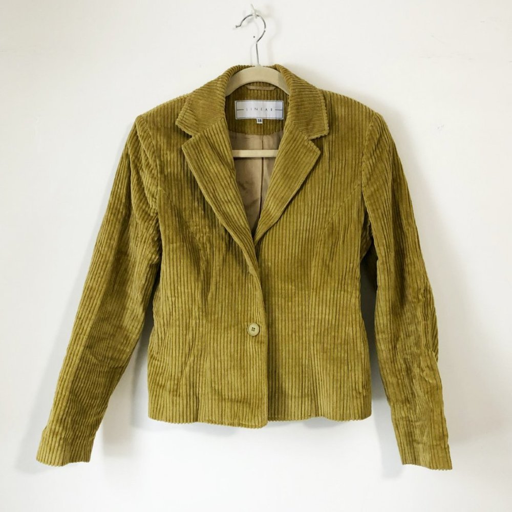 Linear wale corduroy jacket